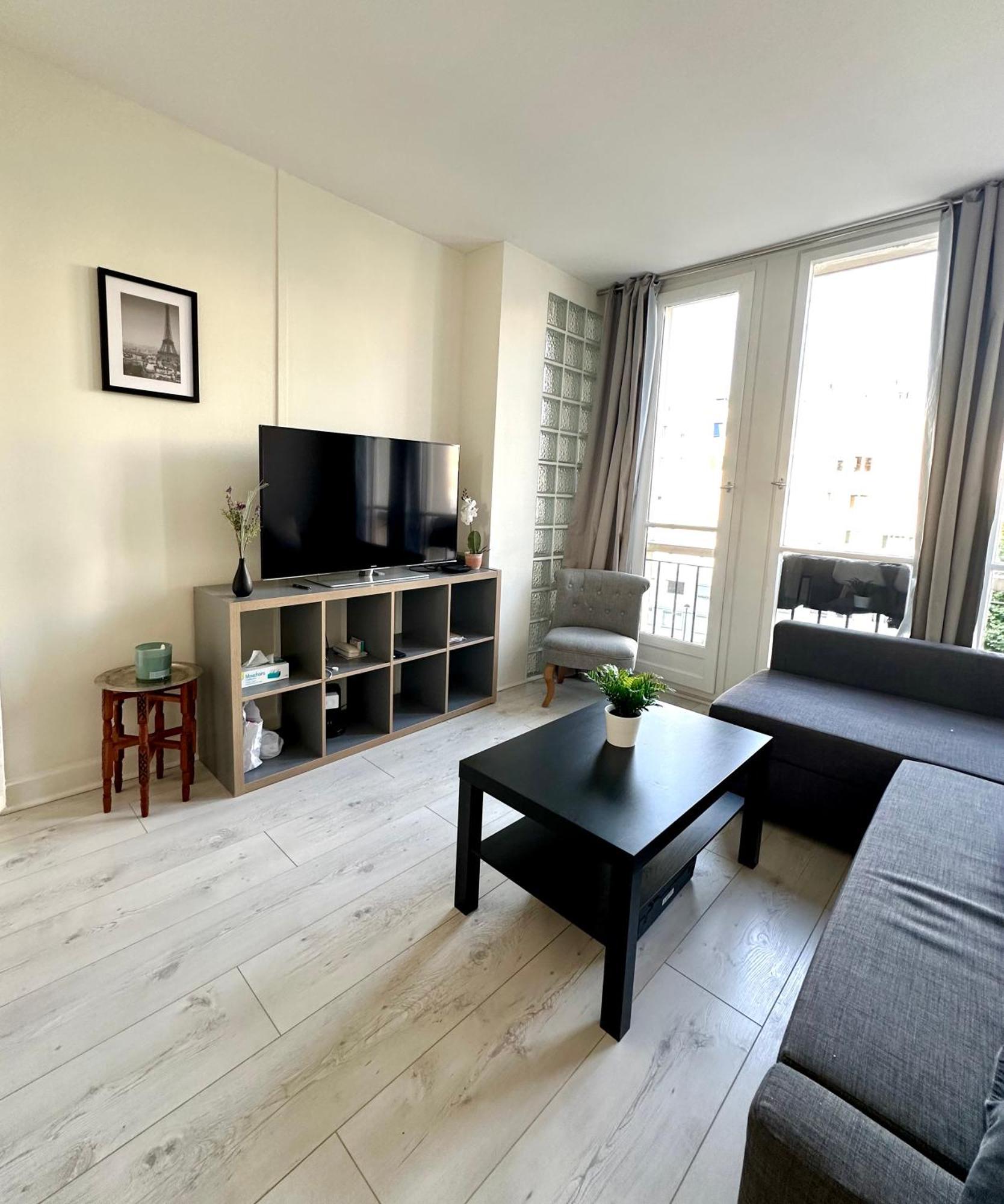Appart Ensoleille A Boulogne Billancourt Eksteriør bilde